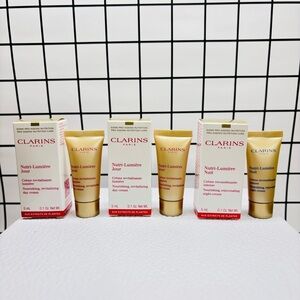 🆕 2/$30 Clarins Nutri-Lumière Day 5ml*2 + Night 5ml Cream Sample Set